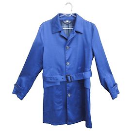 Impermeable Burberry de algodón azul hombre Azul