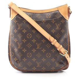 Borsa a Spalla Odeon PM Louis Vuitton Marrone Monogramma