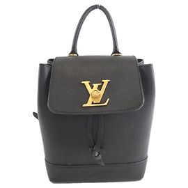 Louis Vuitton LockMe Mini Backpack Black