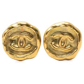 Orecchini Vintage Chanel Coco Mark D'oro