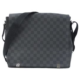 Borsa a Spalla District MM Damier Graphite Louis Vuitton Damier ebene