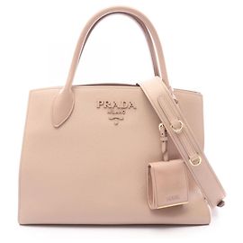 Sac à main Prada Saffiano Cuir C Rose