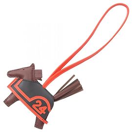 Hermès Hermes Rodeo PM Robeaux Cool Charm Brown Black Red