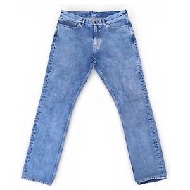 PANTALONE JEAN LOUIS VUITTON 1A7XZR DENIM 33 UK 42 FR M BLU INDACO DENIM Blu