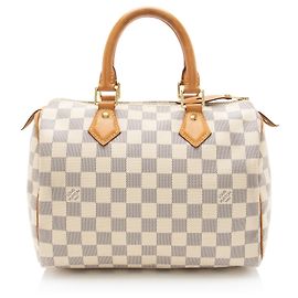 Bolso Louis Vuitton Damier Azur Speedy 25 Azul