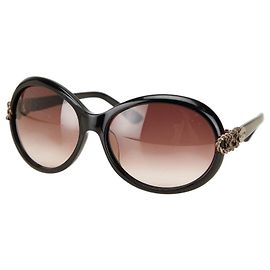 Gafas de sol ovaladas de cuerda Loewe Negro