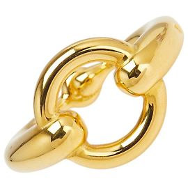 Anello per sciarpa Mors di Hermès D'oro