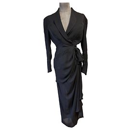 Ensemble noire drapée Thierry Mugler Noir