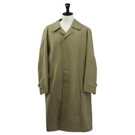 Abrigo trench Burberrys de algodón Beige Auth am10648 Beige