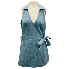 Combinaison en denim bleu Zephyr Alexis Stone / Robe mini Bleu