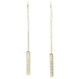 Orecchini pendenti Gucci in oro 18K D'oro