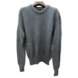 Suéter Jil Sander em Mohair e Lã azul Cinza Azul claro