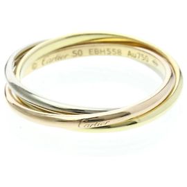Bague Trinity de Cartier en or 18K Doré