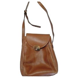 Lancel Borsa a spalla in pelle marrone Marrone