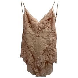 Zimmermann Body de encaje rosa Rosa