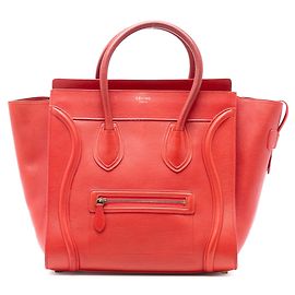 Céline Celine Mini Borsa da Viaggio in Pelle Arancione Arancione