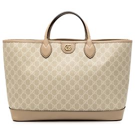 Tote Gucci Beige Medium GG Supreme Ophidia Beige