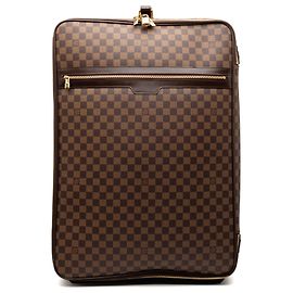 Louis Vuitton Pegase 65 Damier Ebene Marrom Marrom