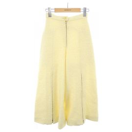 Chanel Pants Yellow