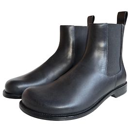 LOEWE CAMPO CHELSEA BOOT Black