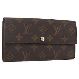 LOUIS VUITTON Monogram Carteira Longa Sarah M60531 LV Auth ki6406 Monograma