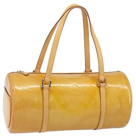 LOUIS VUITTON Sac à main Monogram Vernis Bedford Beige M91006 LV Auth 169229 Beige