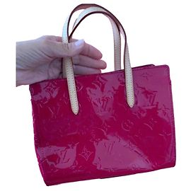 Bolsa Louis Vuitton Catalina PM Couro Verniz Fuchsia Fuschia