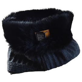 Fendi Schals Anthrazitgrau