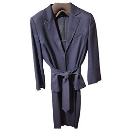 Ensemble Robe Fourreau et Veste Ceinturée Max & Co Bleu Marine Bleu Marine
