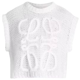Colete Loewe Anagram Branco