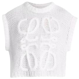 Colete Loewe Anagram Branco