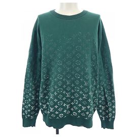 Top de malha Louis Vuitton Verde