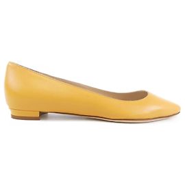 Chaussures Manolo Blahnik Jaune