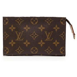 Pochette Petit Bucket Monogram Marrone Louis Vuitton Marrone