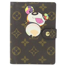 Louis Vuitton Monogram Panda Agenda PM R20011 Organizer Brown
