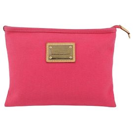 Louis Vuitton Antigua Pouch Canvas Pink