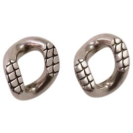 Céline Celine Silber Tier-Stiftohrringe Silber