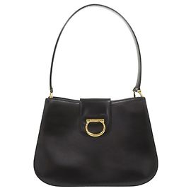 Céline Borsa a spalla in pelle nera Celine Nero