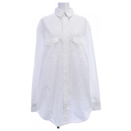 Autre Marque Camisa de algodón WARDROBE Blanco