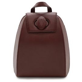 Cartier Must Leather Backpack in Bordeaux Dark red