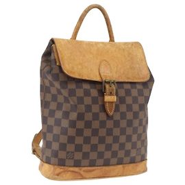 LOUIS VUITTON Damier Ebene Arlucan Backpack N99038 LV Auth 164628 Damier ebene