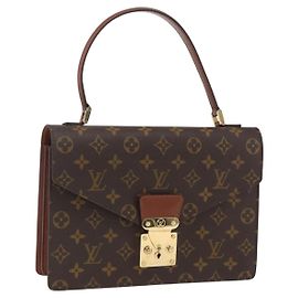 LOUIS VUITTON Bolsa de Mão Monogram Concorde M51190 Auth LV 169331 Monograma