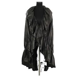 Saint Laurent Schwarzer Cape Schwarz