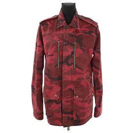Saint Laurent Rote Jacke Rot