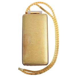 Lanvin Pochette dorée Doré