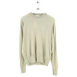 Ami Green Wool Sweater Men M Green