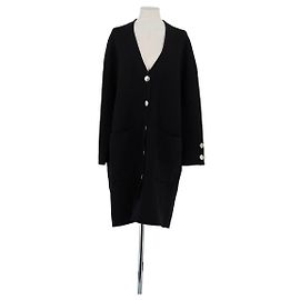 Maje Cappotto in cotone nero Nero