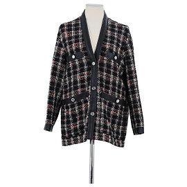 Maje Chaqueta de algodón negra Negro