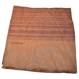 Gianni Versace silk stole scarf multi color Multiple colors