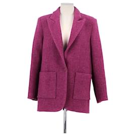 Bash Pink Wool Blazer Pink